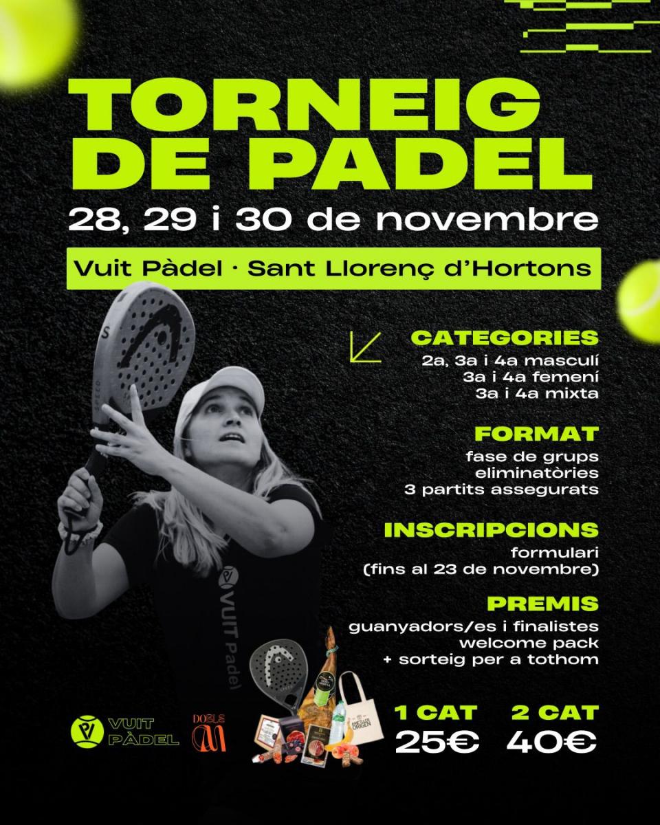 cartel del torneo