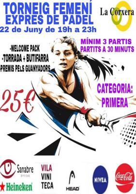 poster del torneo TORNEIG FEMENÍ EXPRES