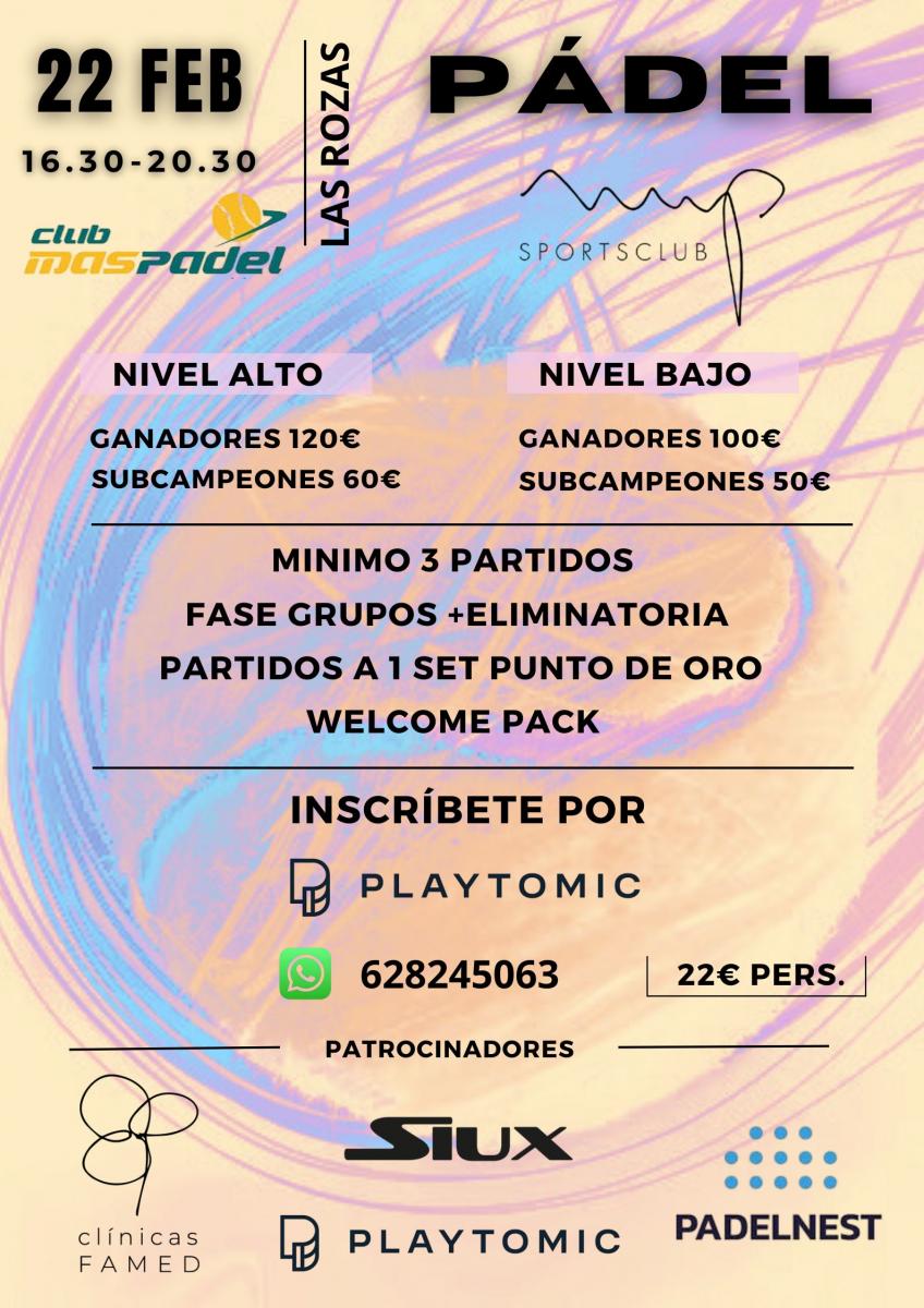 cartel del torneo
