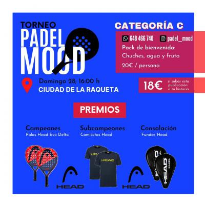 poster del torneo TORNEO PADEL MOOD