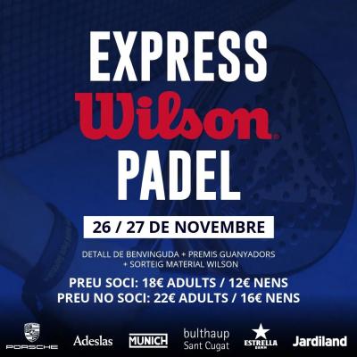 poster del torneo TORNEIG EXPRESS WILSON