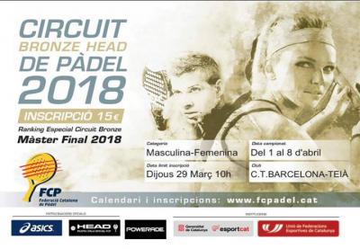 poster del torneo CIRCUIT BRONZE HEAD 2018