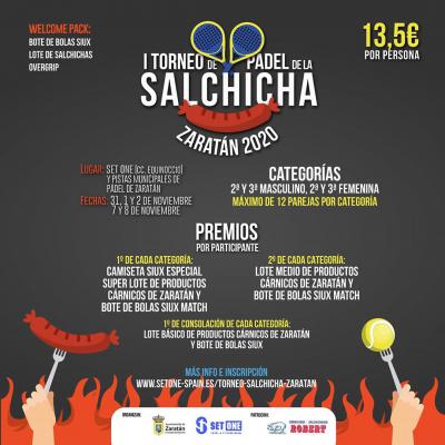 poster del torneo I TORNEO DE LA SALCHICHA DE ZARATÁN 