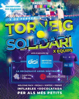 poster del torneo TORNEIG SOLIDARI DISI SERVICIOS INFORMATICOS