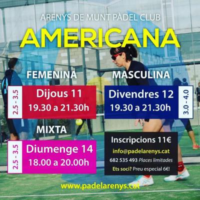 poster del torneo AMERICANA