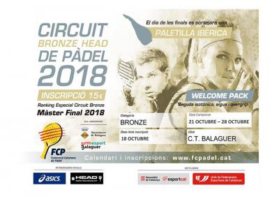 poster del torneo CIRCUIT BRONZE HEAD 2018