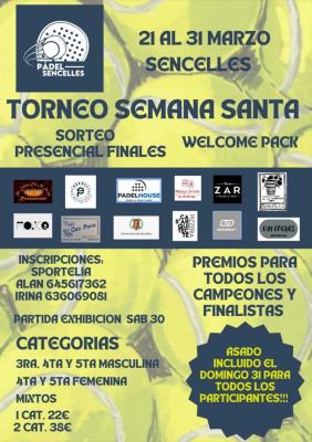 poster torneo TORNEO SEMANA SANTA SENCELLES