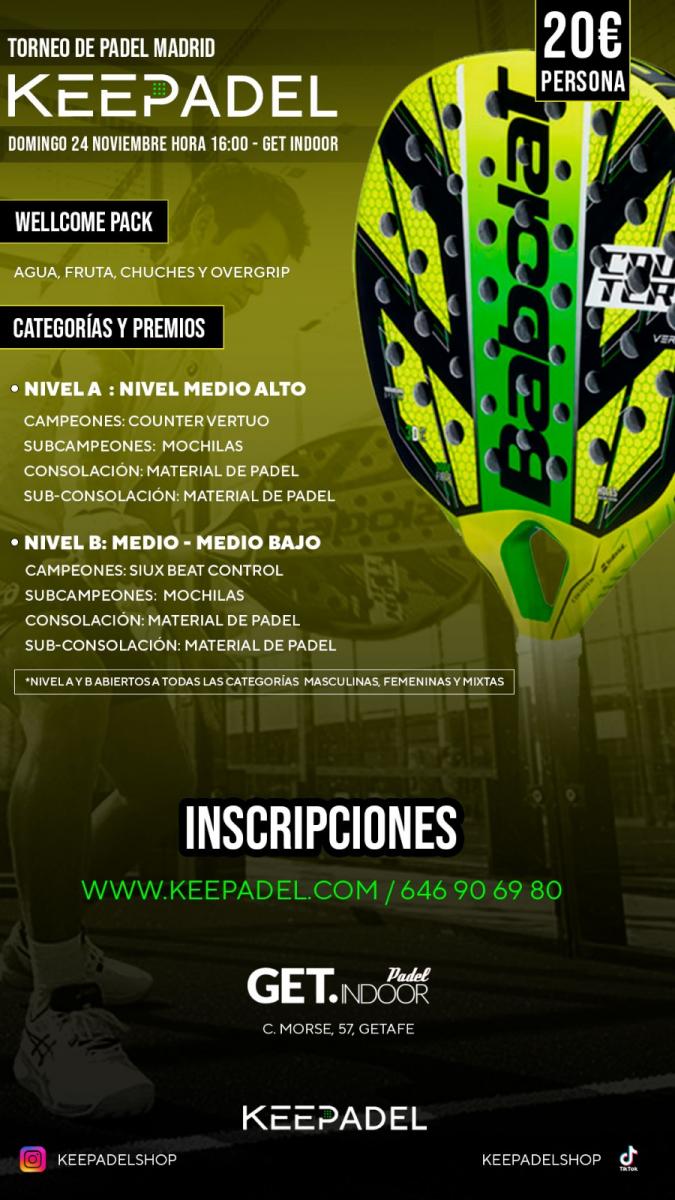cartel del torneo