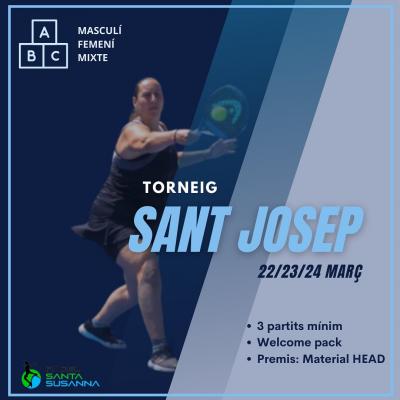 poster torneo TORNEIG SANT JOSEP