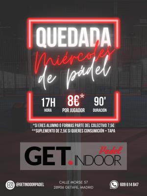 poster del torneo QUEDADA MIÉRCOLES DE PADEL