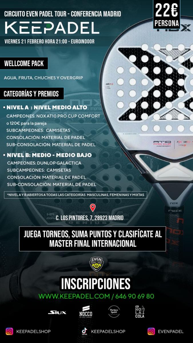 cartel del torneo