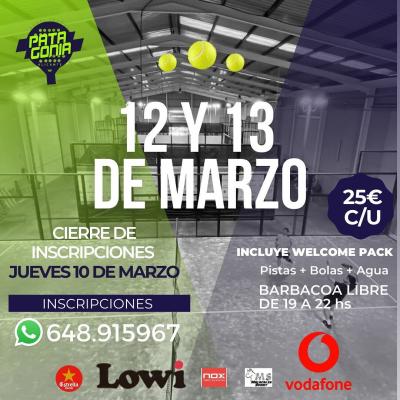 poster del torneo TORNEO DE PADEL