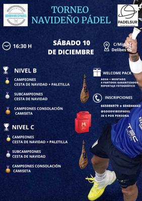poster del torneo GOODVIBESPADEL