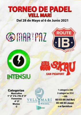 poster del torneo TORNEO DE PADEL