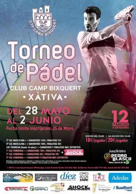 poster torneo TORNEO DE PADEL