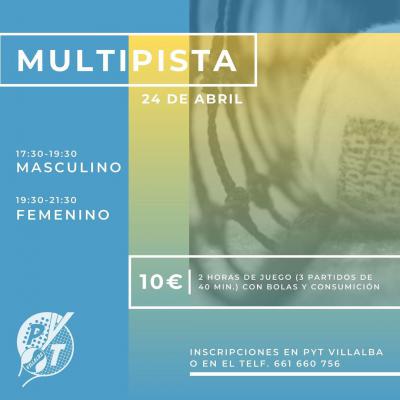 poster del torneo MULTIPISTA
