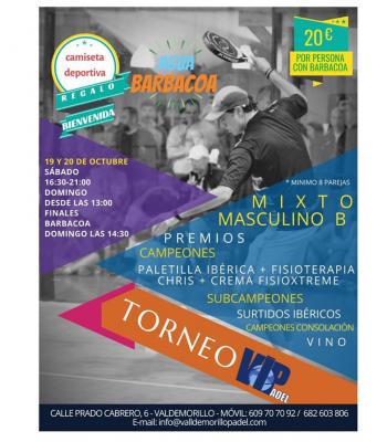 poster del torneo TORNEO VIPADEL