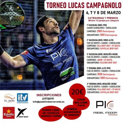 poster torneo TORNEO LUCAS CAMPAGNOLO
