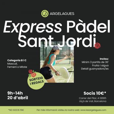 poster torneo TORNEIG EXPRESS SANT JORDI