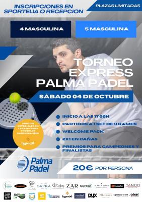 poster del torneo TORNEO EXPRESS 4 DE OCTUBRE