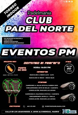 poster del torneo TORNEO INDOOR