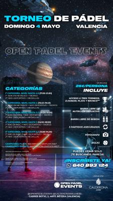 poster del torneo TORNEO 4 DE MAYO