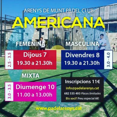 poster del torneo AMERICANA