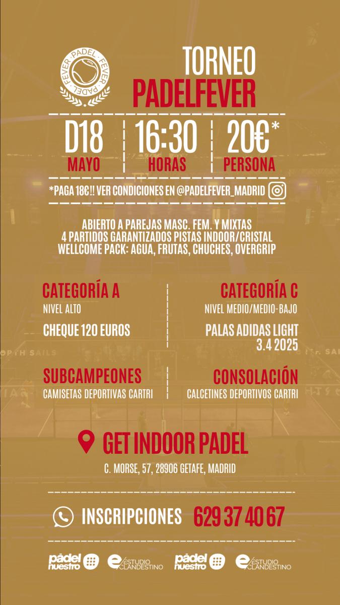 cartel del torneo