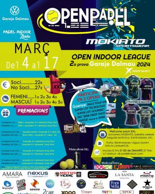 poster torneo OPEN MOKIATO SPORTS