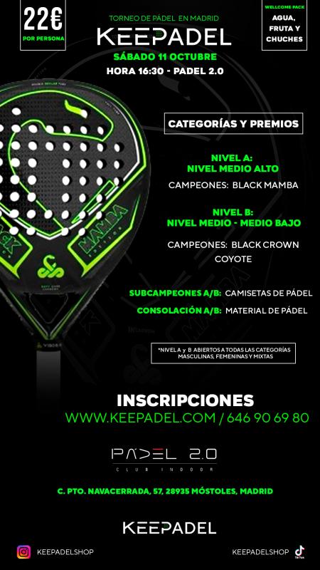 cartel del torneo