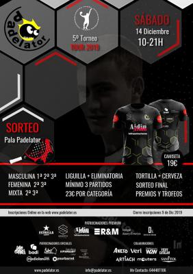 poster del torneo 5º TORNEO TOUR 2019