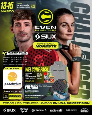 poster del torneo NEW 6º CHALLENGER SIUX EVEN PADEL