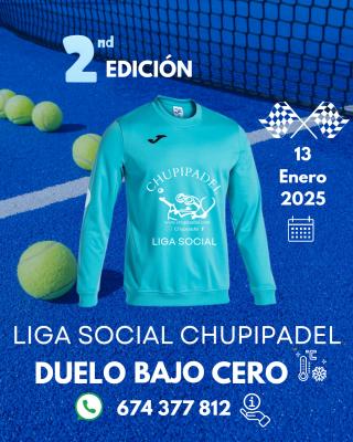 poster del torneo LIGA CHUPIPADEL 