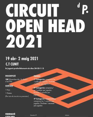 poster del torneo CIRCUIT OPEN HEAD 2021