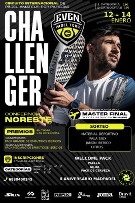 poster del torneo 1ER CHALLENGER EVER PLASENCIA