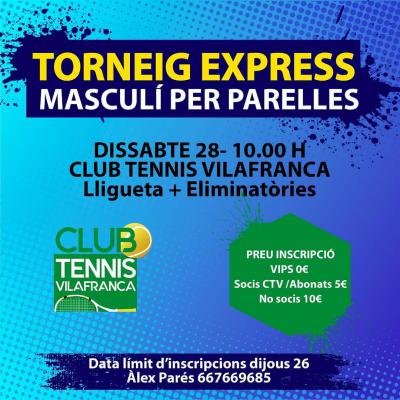 poster del torneo TORNEIG EXPRESS MASCULÍ
