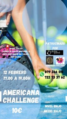 poster del torneo AMERICANA CHALLENGE