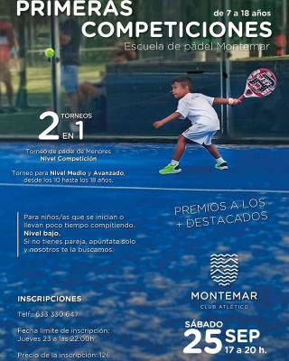 poster del torneo TORNEO PRIMERAS COMPETICIONES
