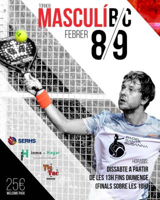 poster del torneo TORNEIG MASCULÍ B/C