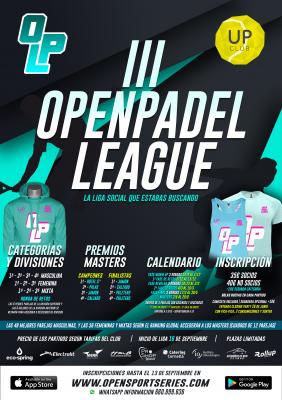 poster del torneo III LIGA OPENPADELLEAGUE
