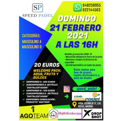 poster del torneo TORNEO DE PADEL