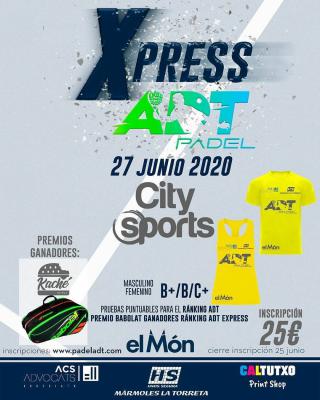 poster del torneo 2ª PRUEBA - CIRCUITO XPRESS PADEL ADT