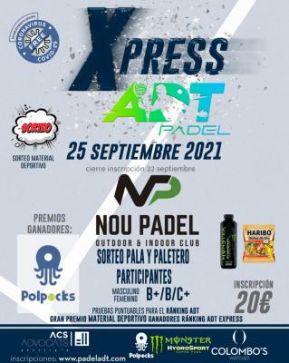 poster del torneo IV XPRESS ADT 2021