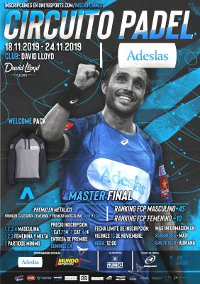 poster del torneo MASTER FINAL CIRCUITO ADESLAS