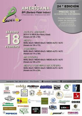 poster del torneo AMERICANA 24a EDICIÓN