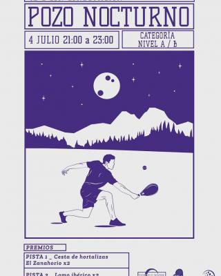poster del torneo POZO NOCTURNO