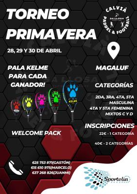 poster del torneo TORNEO PRIMAVERA