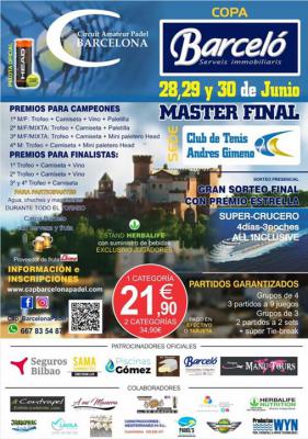 poster del torneo MASTER FINAL COPA BARCELO