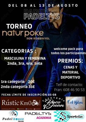 poster torneo TORNEO NATUR POKE SON ROSSINYOL