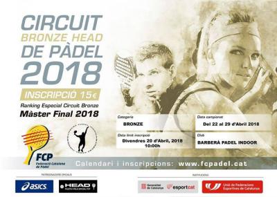 poster del torneo CIRCUIT BRONZE HEAD 2018